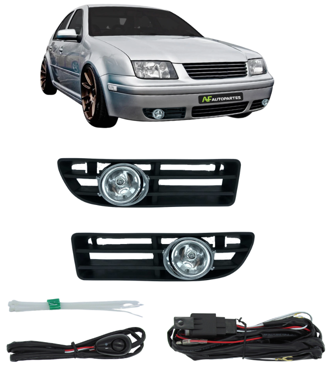Faros De Niebla Vw Jetta A4 1999-2007
