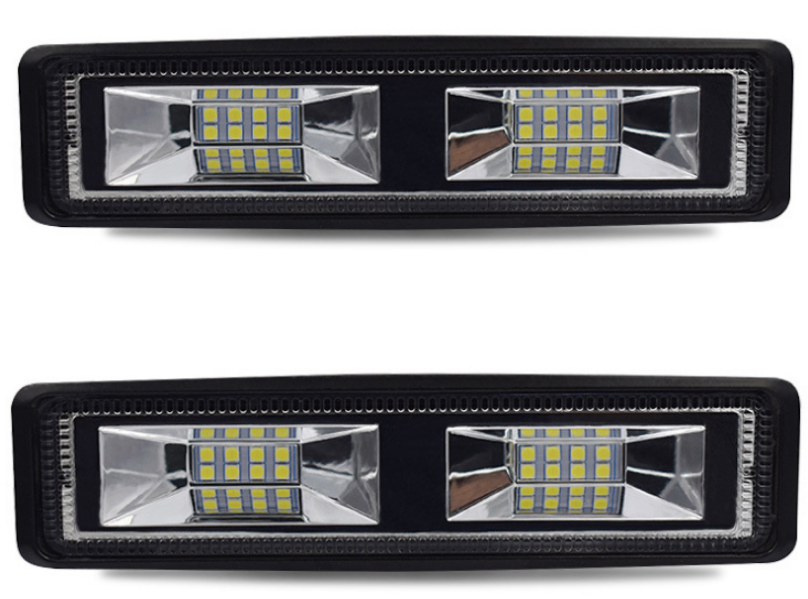 Faros 16 Hiperled Luz Fija Y Estrobo
