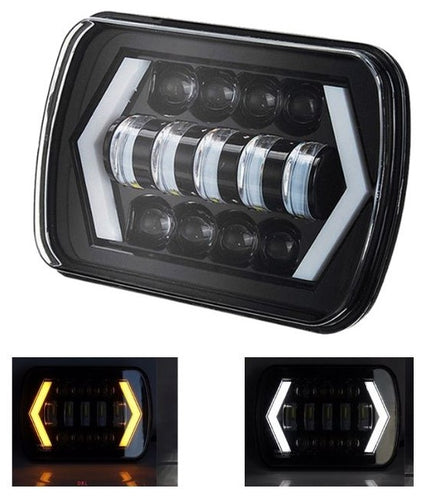 Unidad Led 5x7" Drl Y Direccional