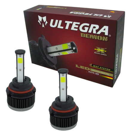 Focos Led 9007 Evolum Monster 4 Caras