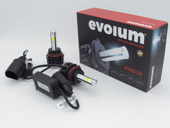 Focos Led 9007  Evolum Monster 4 Caras