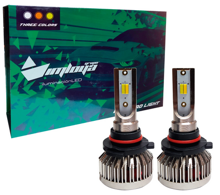 Focos Led 9005 Tricolor Imloya