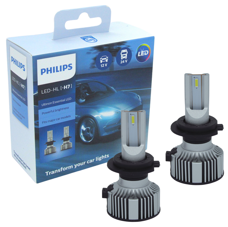 Focos Led H7 Philips Ultinon Essential Nueva Generacion