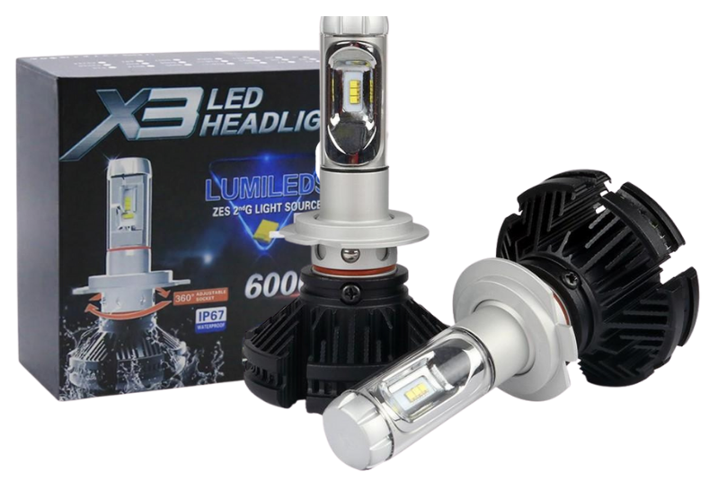Focos Led H7 X3