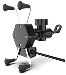 Porta Celular P/Moto Con Cargador Usb