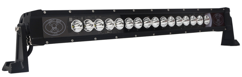Barra Led 40" Skull C/drl Ambar