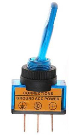 Interruptor Palanca Asw-13d Azul 1paso