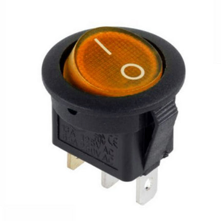 Interruptor 1p Redondo Irs101-8c/d Amarillo