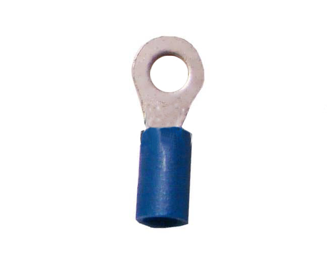 Terminal Aislada Ojo Rv2-4s Color Azul Cal. 16-14