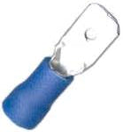 Terminal Aislada T/pala Color Azul 16-14 Mdd2-250