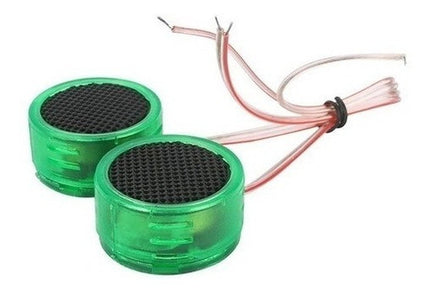 Juego De Tweeters Domo 1" 200w Verde(2 Pzas)