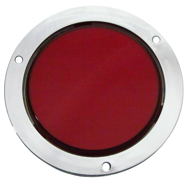 Plafon Redondo 4" Gel 3 Funciones Rojo