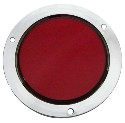 Plafon Redondo 4" Gel 3 Funciones Rojo