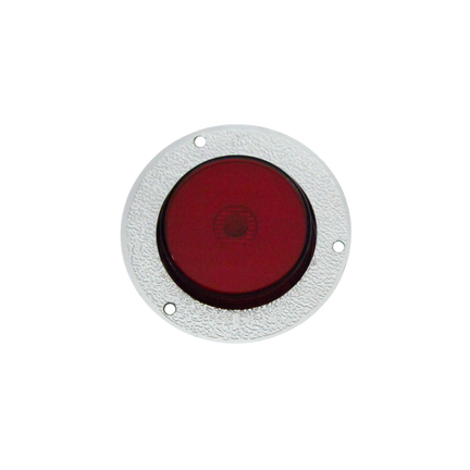 Plafon Redondo 2" 1 Led Gel 2 Funciones Rojo