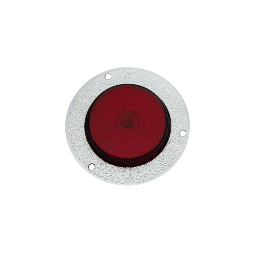 Plafon Redondo 2" 1 Led Gel 2 Funciones Rojo