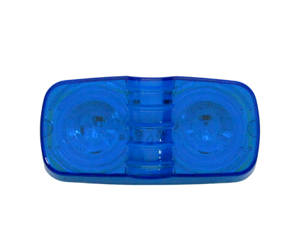 Plafon Doble Optica 18 Led Gel Azul