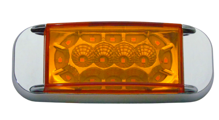 Plafon Lateral 16 Led 2 Funciones Ambar