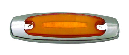 Plafon Lateral 4 Led Gel 4 Funciones Plano Ambar