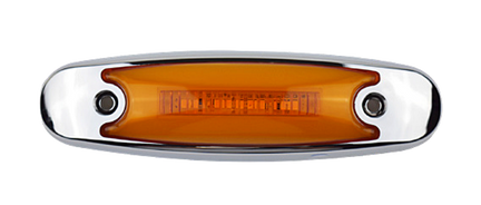 Plafon Lateral 4 Led Gel 2 Funciones Ambar