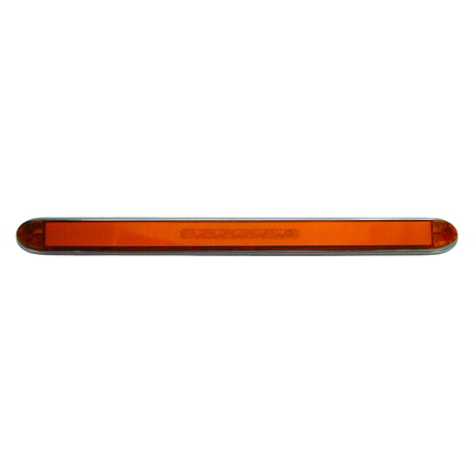 Barra Lateral 4 Led Gel 4 Funciones Grande Ambar