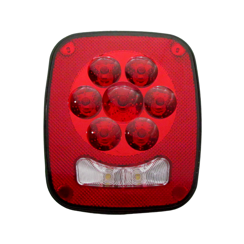 Calavera Tipo Jeep 9 Led 4 Funciones