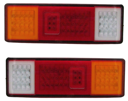 Calavera Tipo Nissan 51 Led Gel 6 Funciones