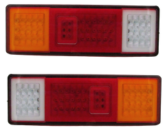 Calavera Tipo Nissan 51 Led Gel 6 Funciones