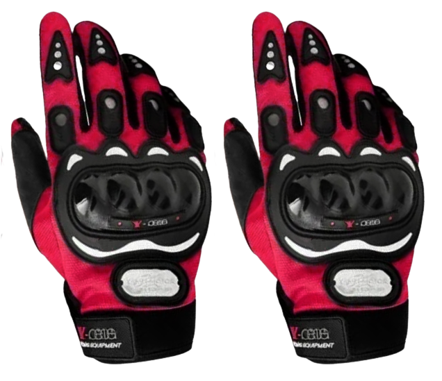 Guantes Para Moto Xl Rojo