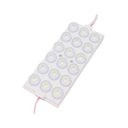 Modulo 18 Led Con Estrobo Blanco