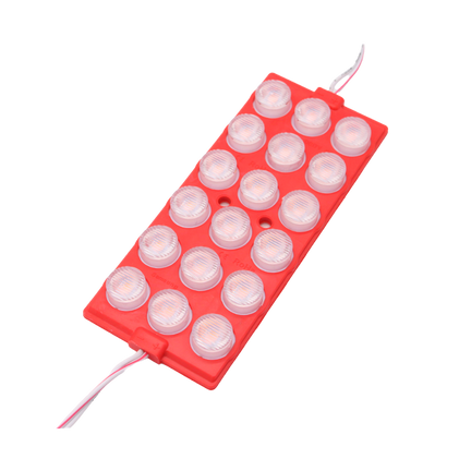 Modulo 18 Led Con Estrobo Rojo