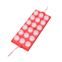 Modulo 18 Led Con Estrobo Rojo