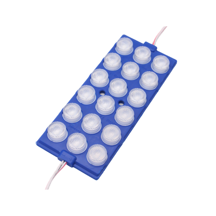 Modulo 18 Led Con Estrobo Azul