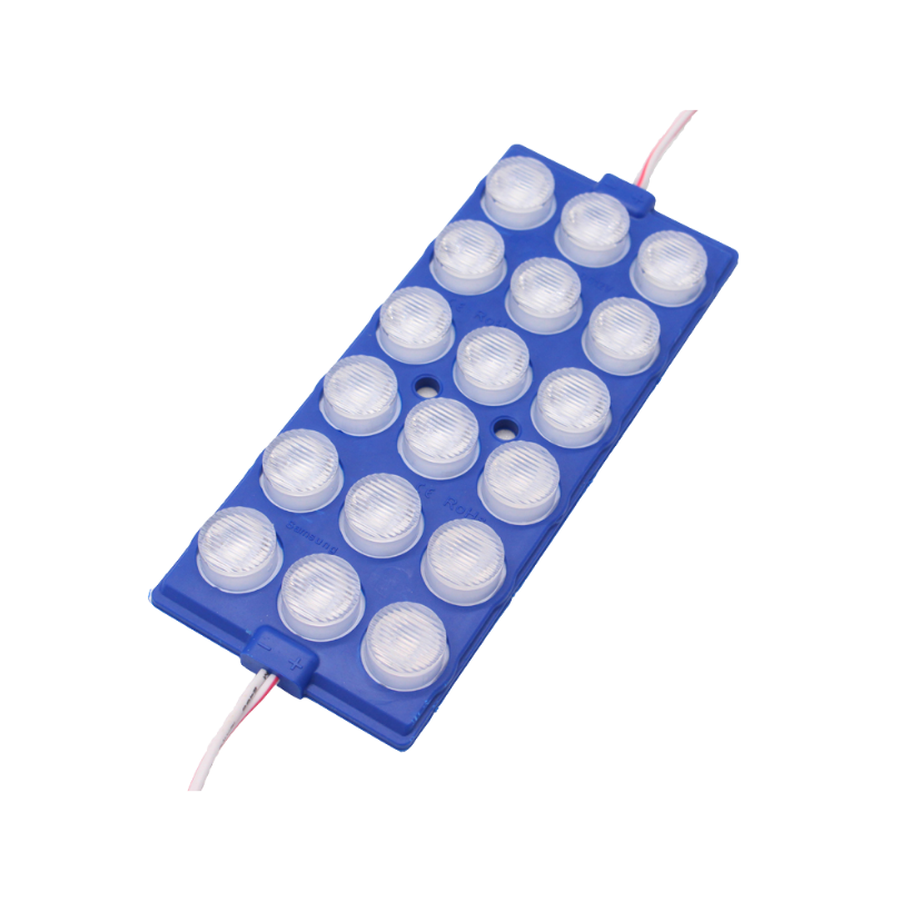 Modulo 18 Led Con Estrobo Azul