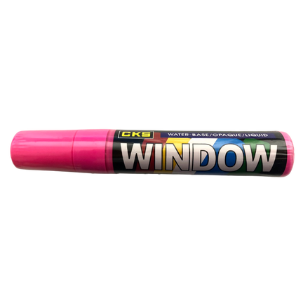 Marcador Para Vidrio Rosa