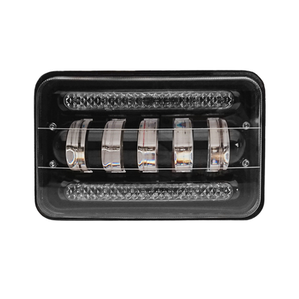 Faros Led 4x6" Drl Azul