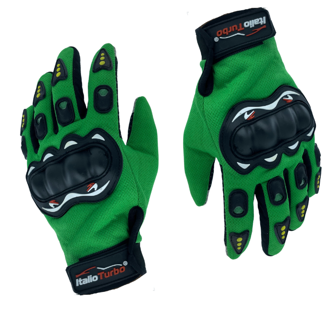 Guantes Para Moto Verde