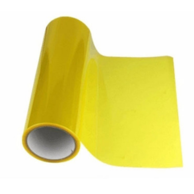 Vinil Para Faros (laminex) Amarillo Claro 30 Cms Rollo 10 Mts