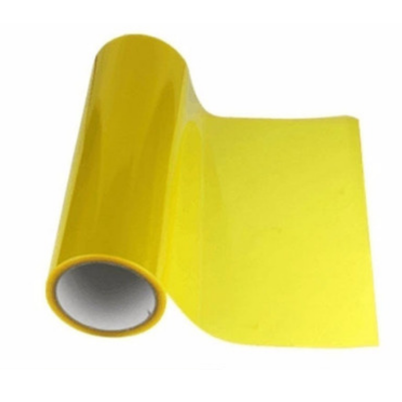 Vinil Para Faros (Laminex) Amarillo Claro 30 Cms Rollo 10 Mts