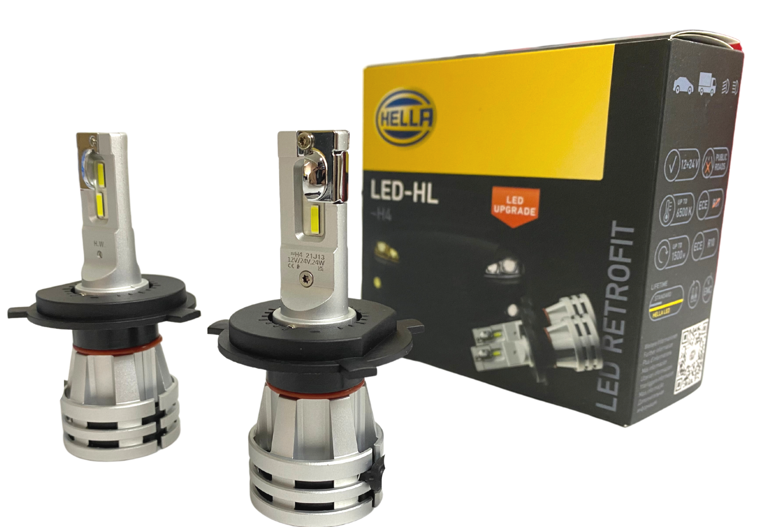 Focos Led H4 Hella Retrofit