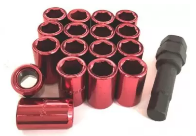 Tuerca Para Rin Rojo 12x1.25 16pz