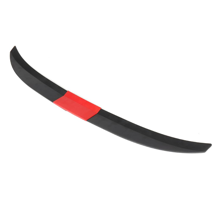 Aleron Trasero Universal Fibra De Carbono-Rojo Ajustable 132Cm