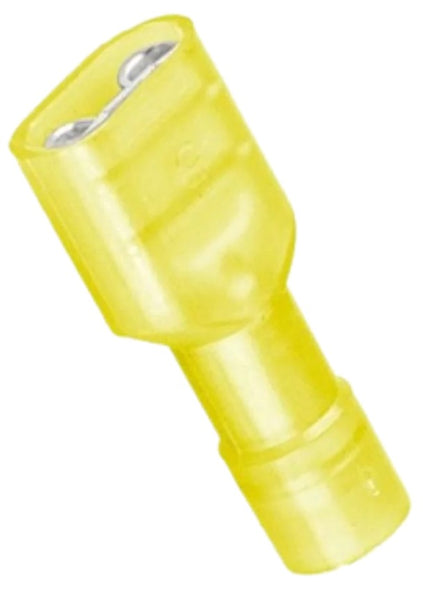 Terminal Aislada Hembra Amarilla Cal 12-10 C/nylon Fdfni-250