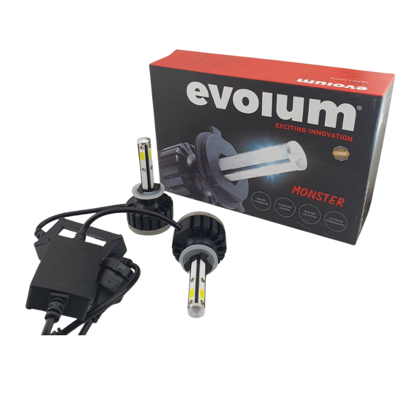 Focos Led 880  Evolum Monster 4 Caras