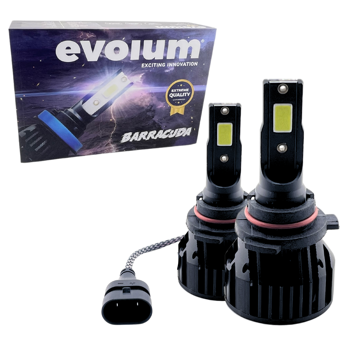 Focos Led 9006 Evolum Barracuda