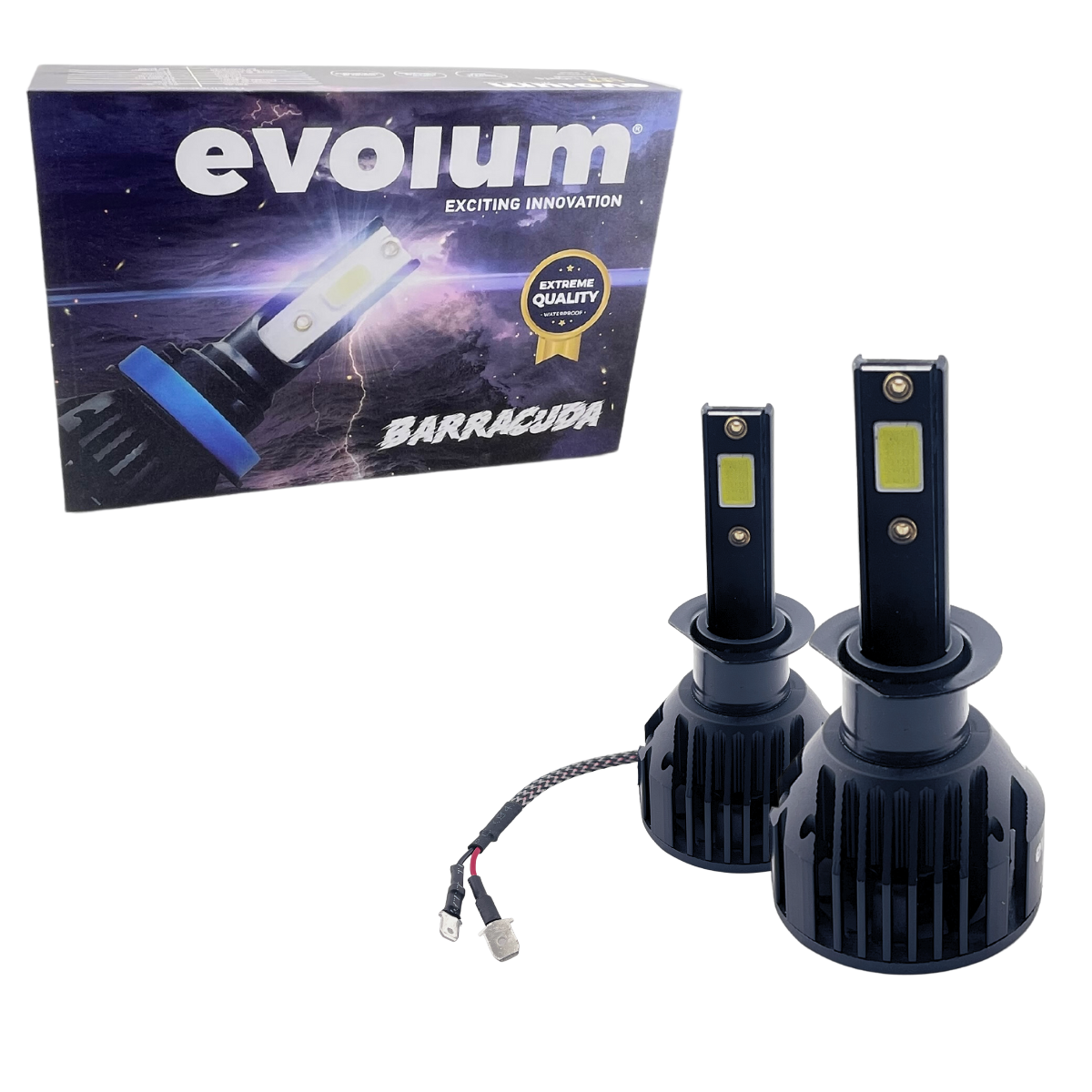 Focos Led H1 Evolum Barracuda