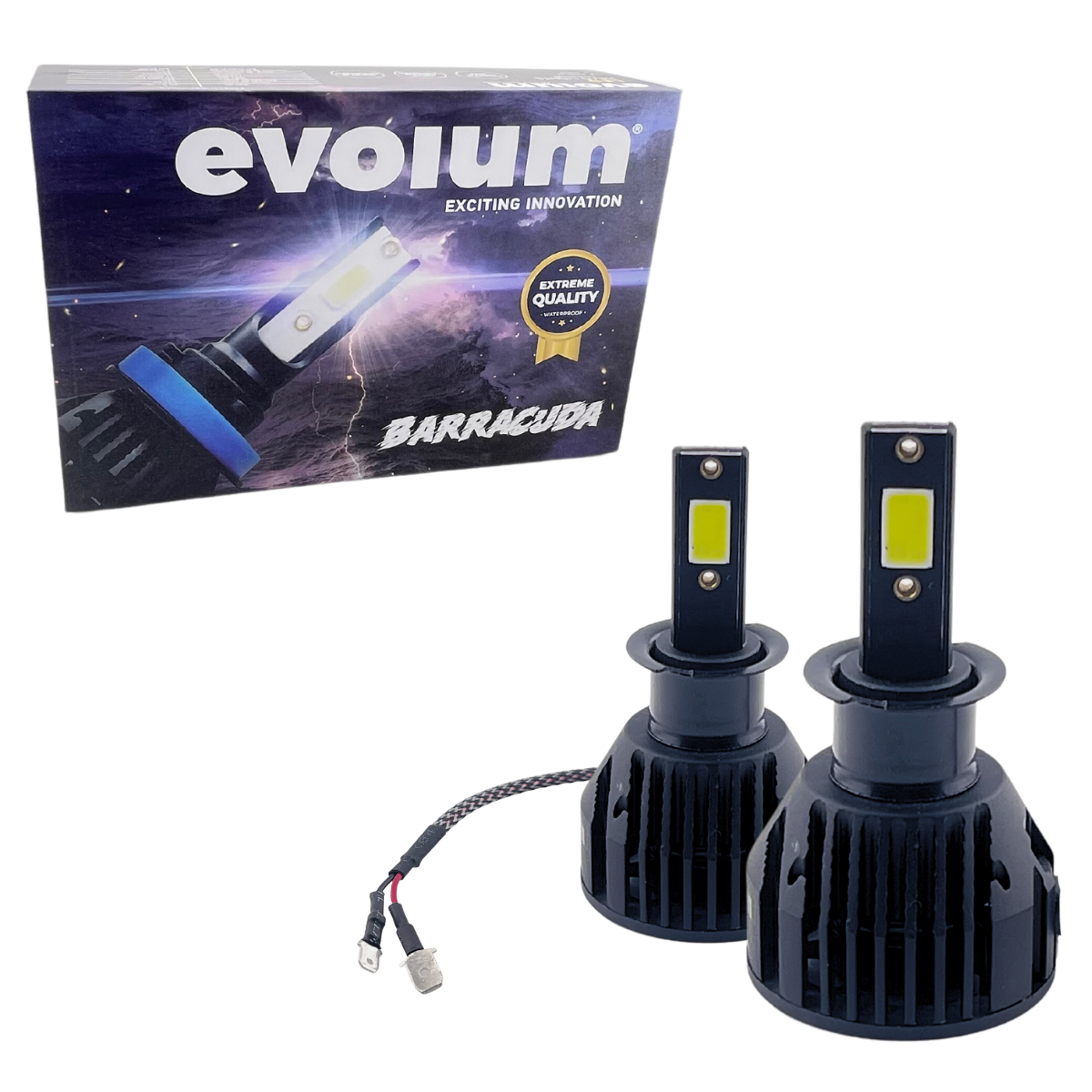 Focos Led H3 Evolum Barracuda