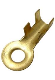 Terminal Ojo 5/32" Color Dorado