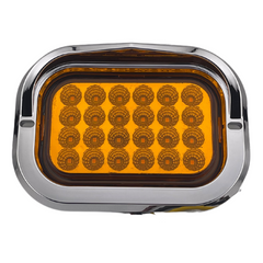 Plafon 24 Led Cachuchua Tipo Gro-Rim Ambar C/Estrobo