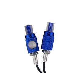 Luces Led Tipo Pivote Azul Luz Fija Y Estrobo
