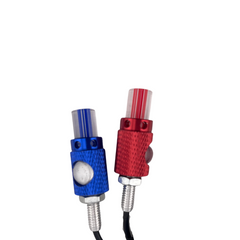 Luces Led Tipo Pivote Rojo/Azul Luz Fija Y Estrobo